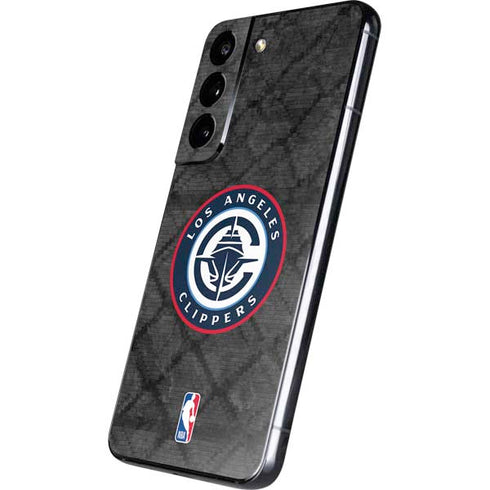 NBA Los Angeles Clippers Black Rust Galaxy S22 Skin